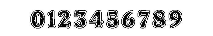Dusty Serif Regular Font OTHER CHARS