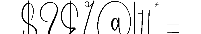 Dusty Valentine Font OTHER CHARS