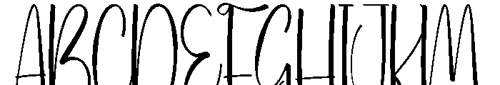 Dusty Valentine Font UPPERCASE