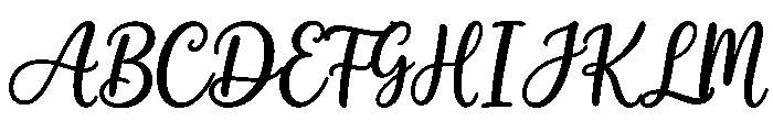 Dusty Vintage2 Font UPPERCASE