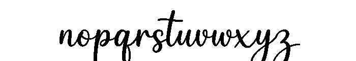 Dusty Vintage2 Font LOWERCASE