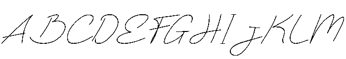 Duvante Italic Font UPPERCASE