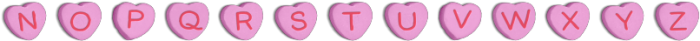 DU-CandyHearts Pink otf (400) Font UPPERCASE
