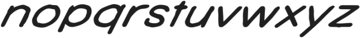 DU-PiggyBank Italic otf (400) Font LOWERCASE