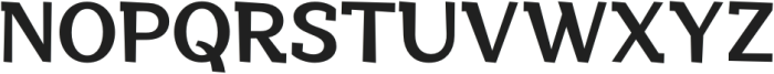 Dubidam Medium otf (500) Font UPPERCASE