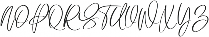 Dublishine Signature Regular otf (400) Font UPPERCASE
