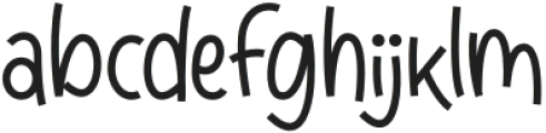 Duckling otf (400) Font LOWERCASE