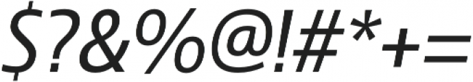 Dulcian Cond Regular Italic otf (400) Font OTHER CHARS