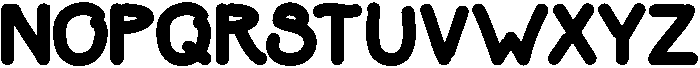 Dumb Diaries Black otf (900) Font UPPERCASE