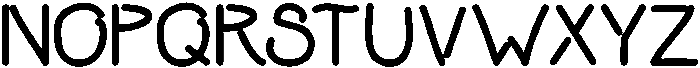 Dumb Diaries Regular otf (400) Font UPPERCASE