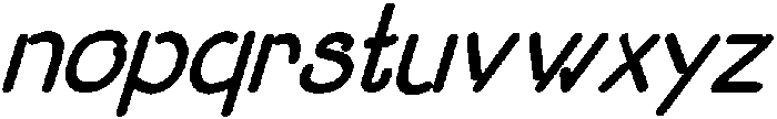 Dumb Diaries RegularItalic otf (400) Font LOWERCASE