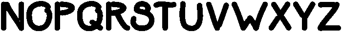 Dumb Diaries SBold otf (700) Font UPPERCASE
