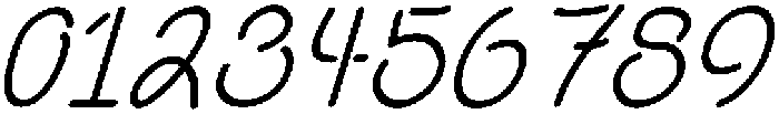 Dumb Diaries SLItalic otf (400) Font OTHER CHARS