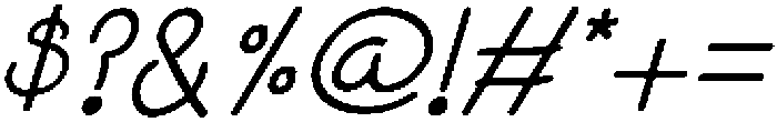 Dumb Diaries SLItalic otf (400) Font OTHER CHARS