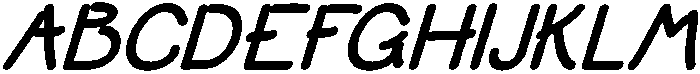 Dumb Diaries SemiBItalic otf (400) Font