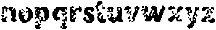 Dumile ttf (400) Font LOWERCASE