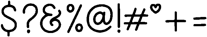 Dumpling otf (400) Font OTHER CHARS