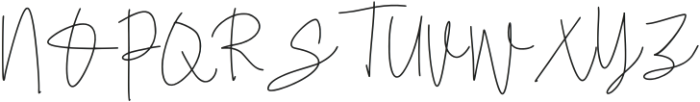 Dunkerlest Signature Regular otf (400) Font UPPERCASE
