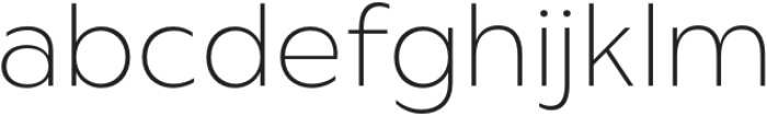 Dunking Extra Light otf (200) Font LOWERCASE