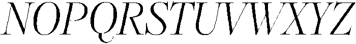 Dupioni Extra Light Italic otf (200) Font UPPERCASE