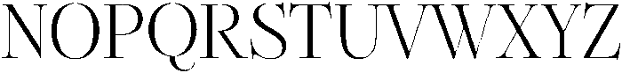 Dupioni Extra Light otf (200) Font UPPERCASE