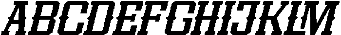Dupreh Forge Italic otf (400) Font UPPERCASE