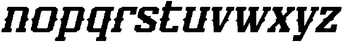 Dupreh Forge Italic otf (400) Font LOWERCASE