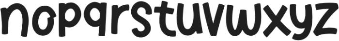 Durara Playful otf (400) Font LOWERCASE