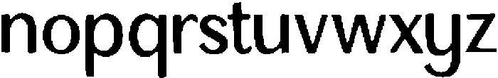 Durawu ttf (400) Font LOWERCASE
