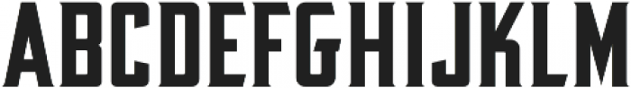 Durbank Regular otf (400) Font LOWERCASE