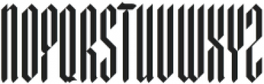 Durham Condensed ttf (400) Font LOWERCASE