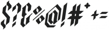 Durham Italic otf (400) Font OTHER CHARS