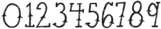 Dusky Pines Serif otf (400) Font OTHER CHARS