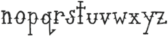Dusky Pines Serif otf (400) Font LOWERCASE