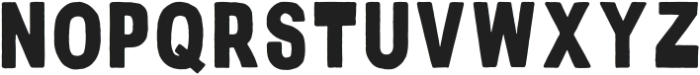 DustRough Reguler otf (400) Font UPPERCASE