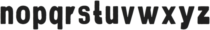 DustRough Reguler otf (400) Font LOWERCASE