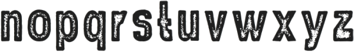 DustRough Rough otf (400) Font LOWERCASE