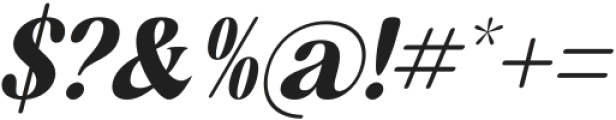 Dusty Brothe Italic Italic otf (400) Font OTHER CHARS