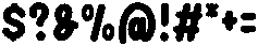 Dusty Cowboy Regular otf (400) Font OTHER CHARS