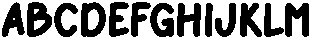 Dusty Cowboy Regular otf (400) Font UPPERCASE