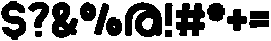 Dusty Flower Regular otf (400) Font OTHER CHARS