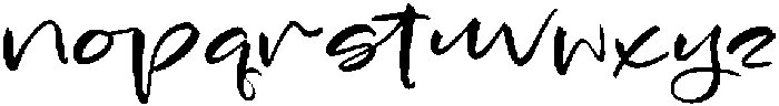 Dusty Indigo otf (400) Font LOWERCASE