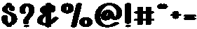 Dusty Moon Regular otf (400) Font OTHER CHARS