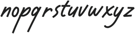 Dustyland-Regular otf (400) Font LOWERCASE