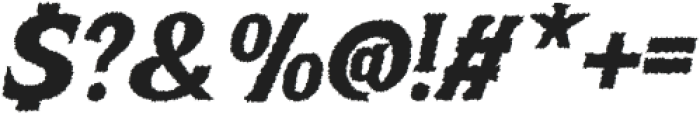 Dutche Rough Italic otf (400) Font OTHER CHARS
