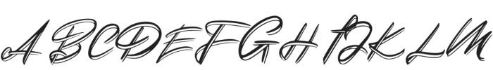 Duythy FREE otf (400) Font UPPERCASE