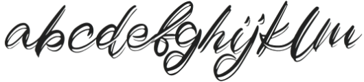 Duythy FREE otf (400) Font LOWERCASE