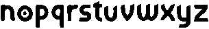 Duza ttf (400) Font LOWERCASE