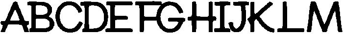 Duzu ttf (400) Font UPPERCASE