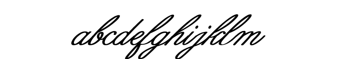 Dubloon-BoldItalic Font LOWERCASE
